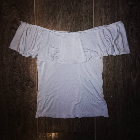 Garage Off-shoulder top - Picture 1 of 1